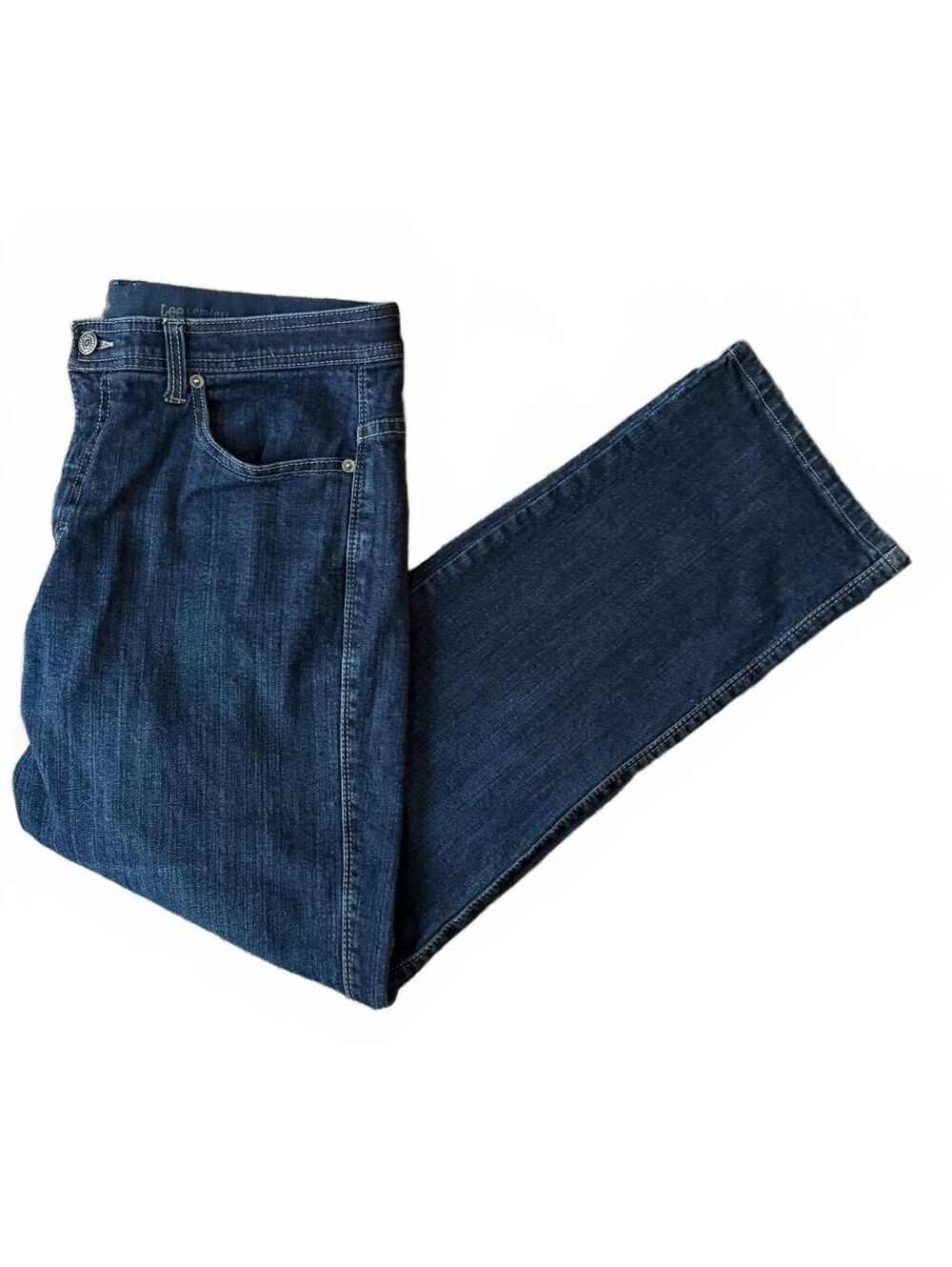 Lee Comfort Waistband Women's Denim Jeans Size 14S Short Straight Leg Streetwear